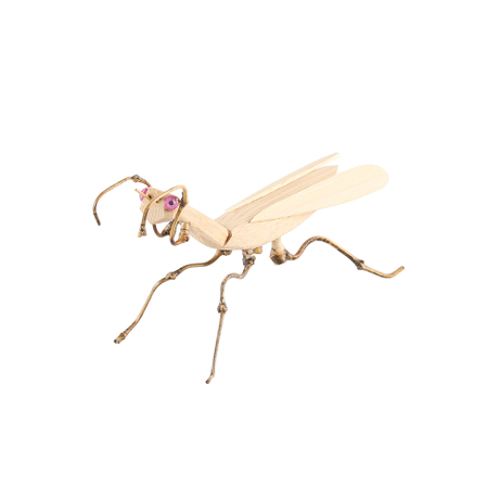 Bambus Gottesanbeterin Dekoration Kinder DIY Spielzeug