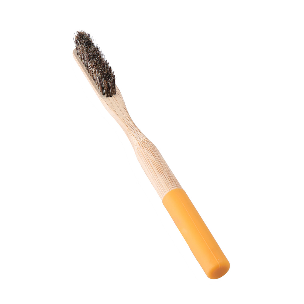 Sikat Bulu Rambut Kuda Keras Bambu untuk Pembersihan Panjat Tebing