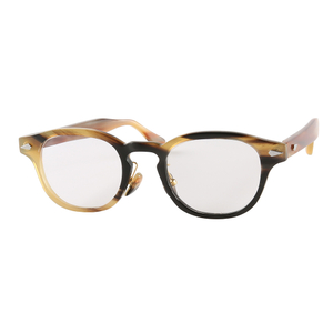 Mit Diamantmetall verzierte Brille aus echtem Yakhorn