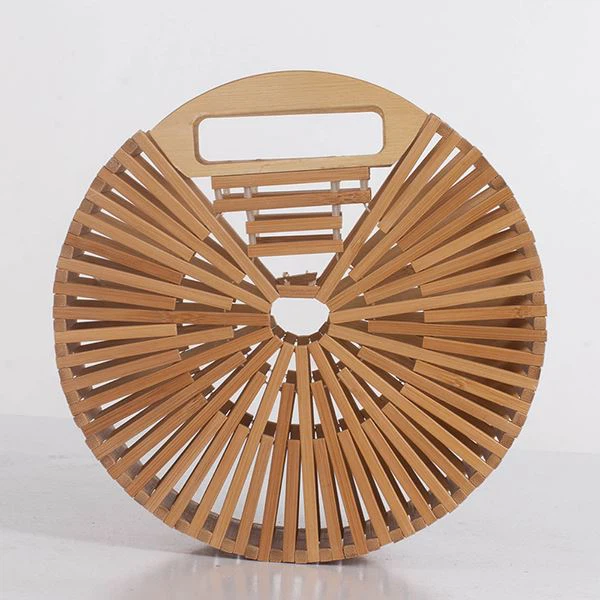 Wie spiegeln Bambuswurzelbeutel den Geist traditioneller Handwerkskunst wider?