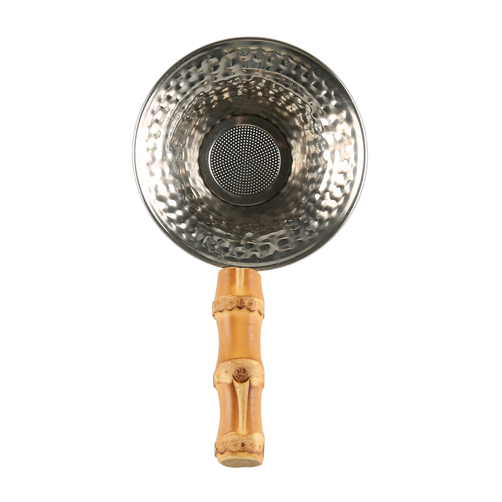 Saringan Saringan Filter Koktail Minuman Kopi Teh Timah Bambu